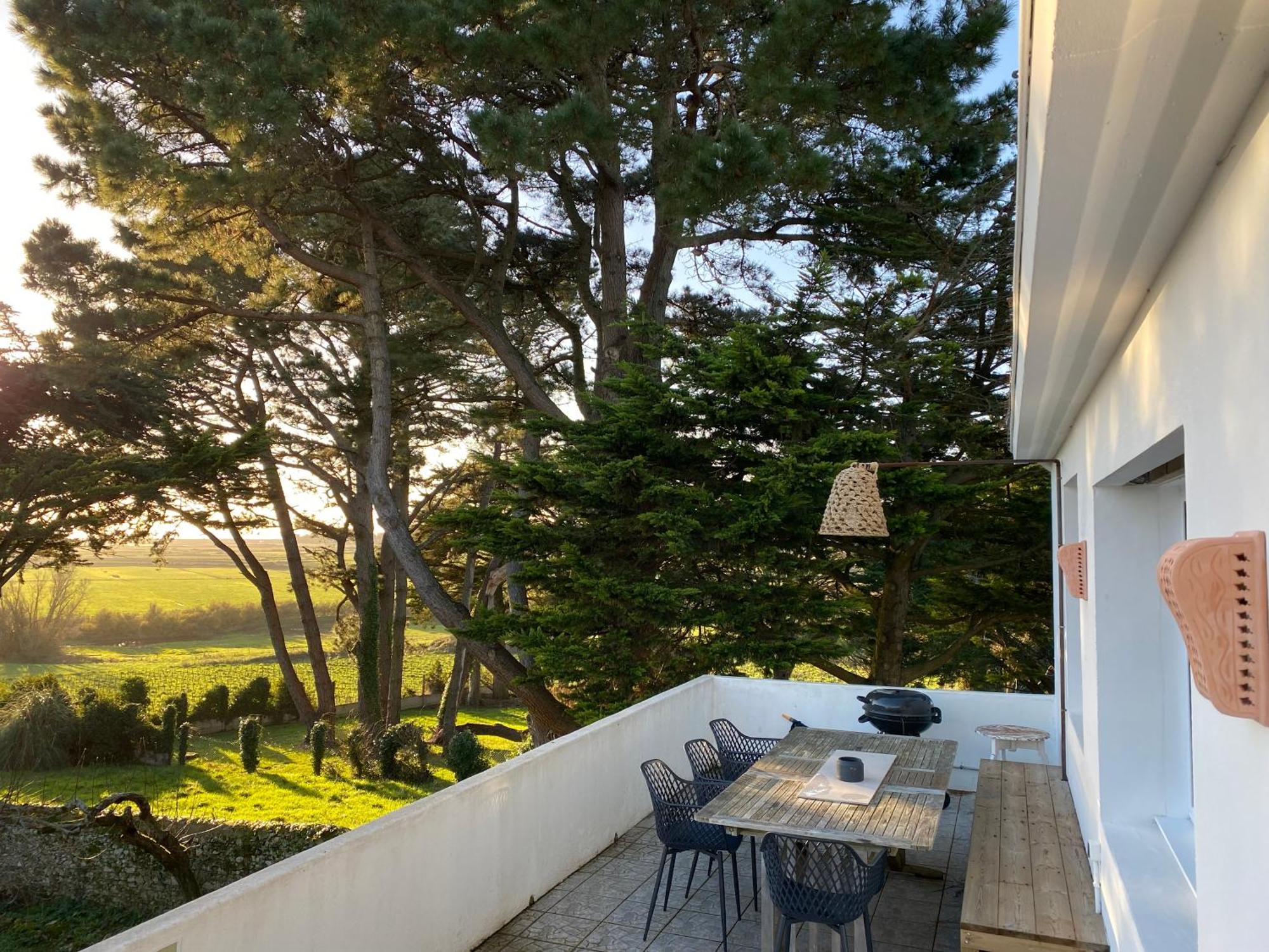 Villa Vieilles Vignes Vue Mer Billiers Kültér fotó