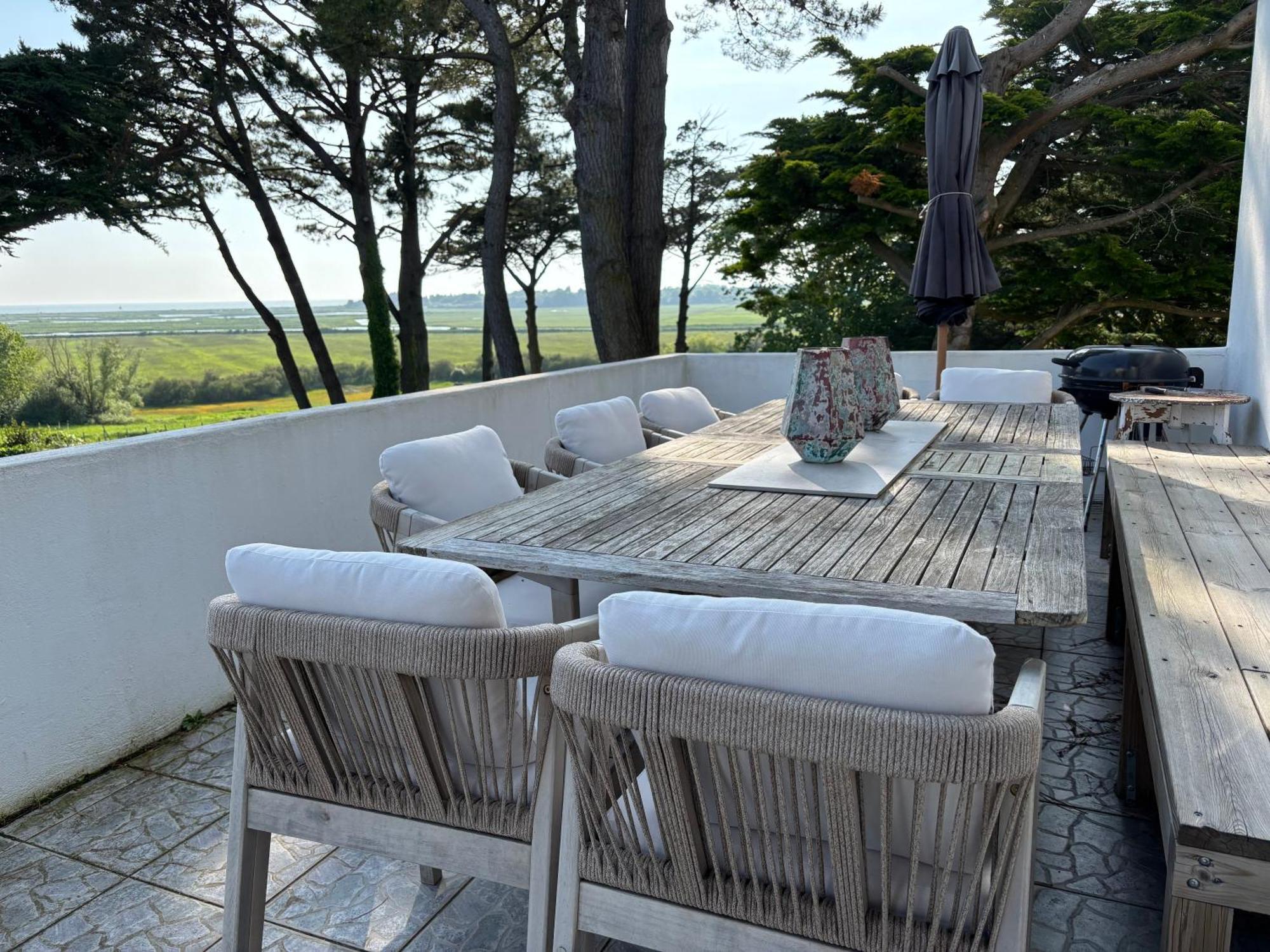 Villa Vieilles Vignes Vue Mer Billiers Kültér fotó