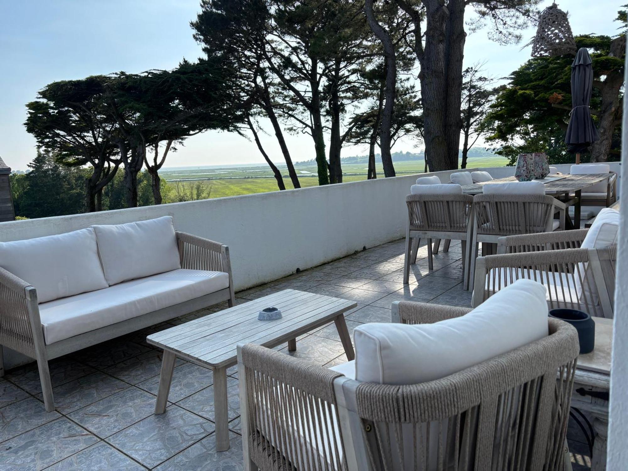 Villa Vieilles Vignes Vue Mer Billiers Kültér fotó